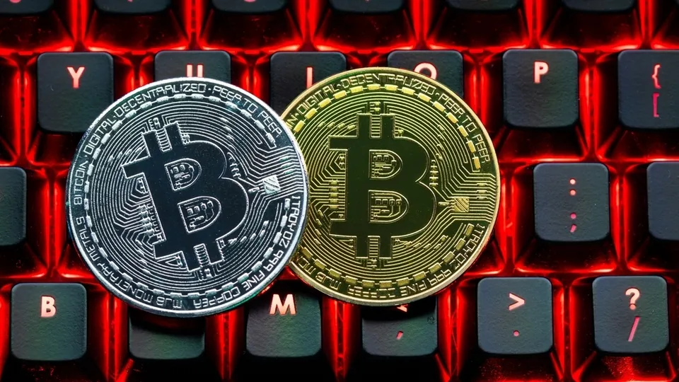 Bitcoin'de Sert Düşüş